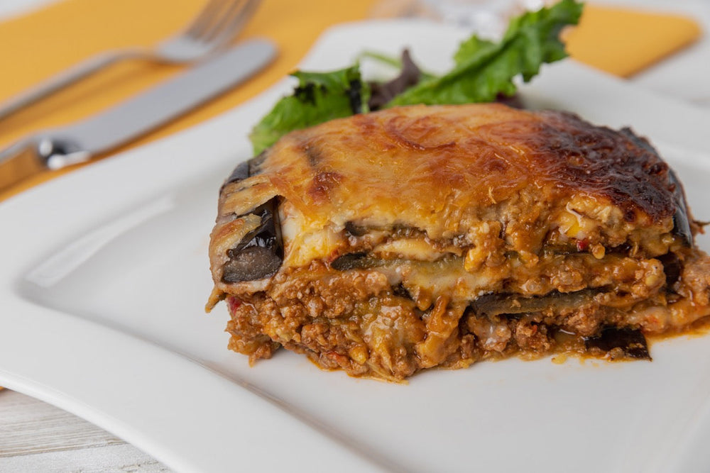 
                  
                    Load image into Gallery viewer, Eggplant &amp;amp; Beef Lasagna (Pasticho de berenjena y carne)
                  
                